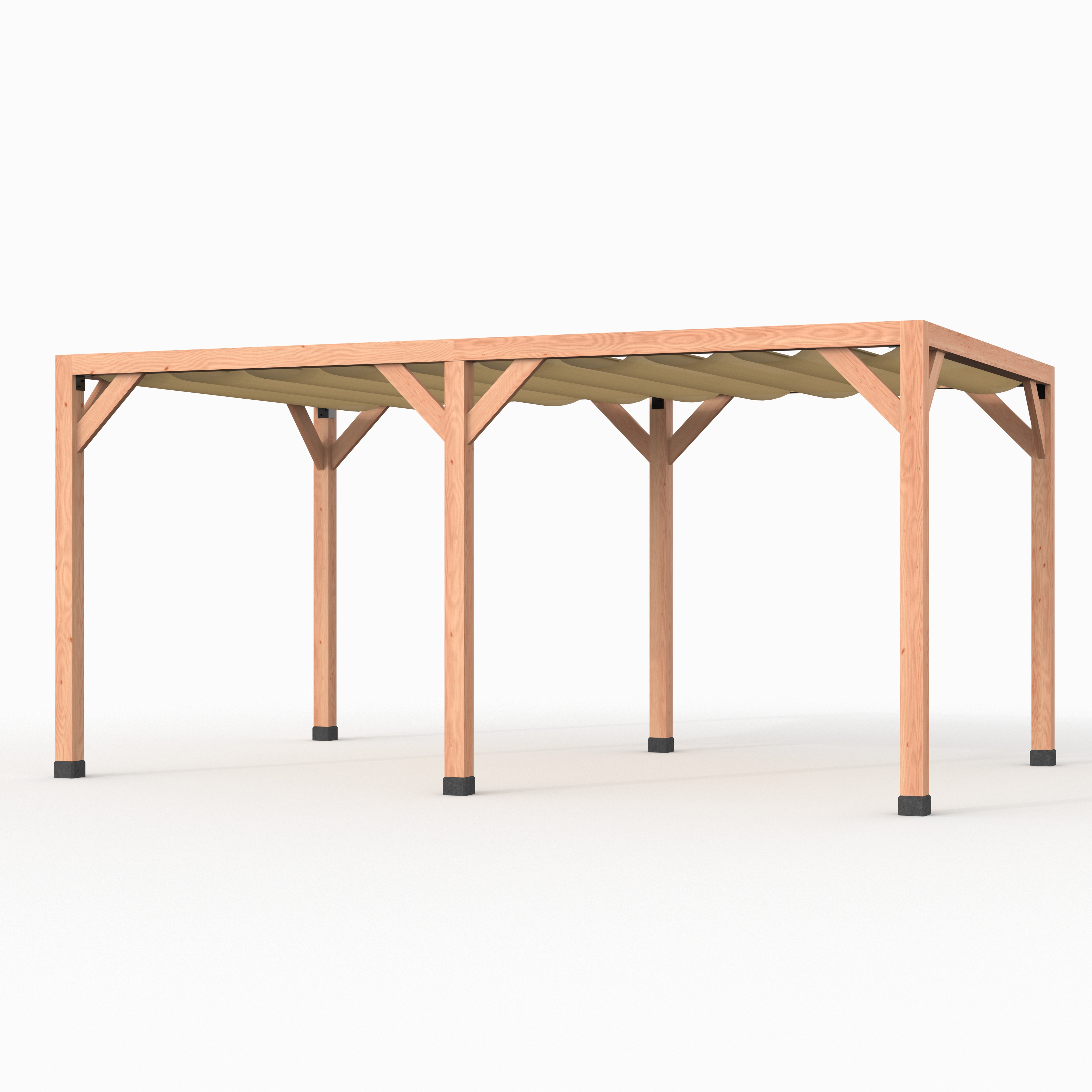 Douglas Pergola Westwood Vester Plus Zand 524 x 324 cm - Afbeelding 1